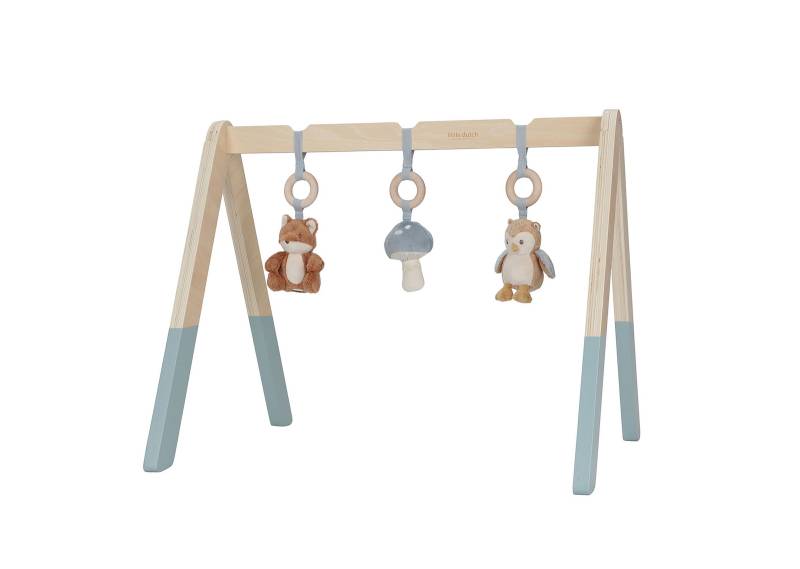 Arche d’éveil Baby Gym LITTLE DUTCH en bois naturel pour l'éveil de bébé à Marseille et ses alentours