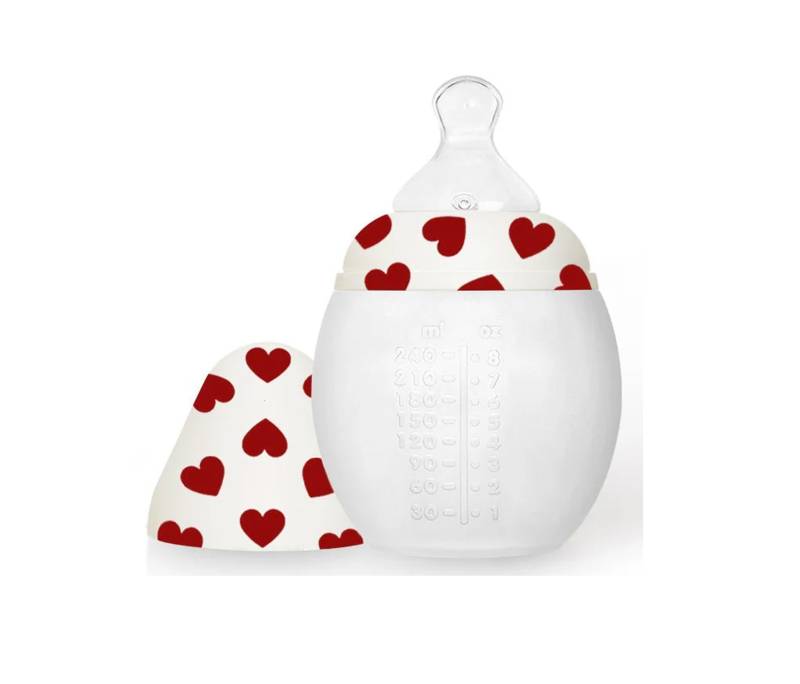 Biberon Élhée Full of Love 240 ml souple, hygiénique et made in France à Marseille