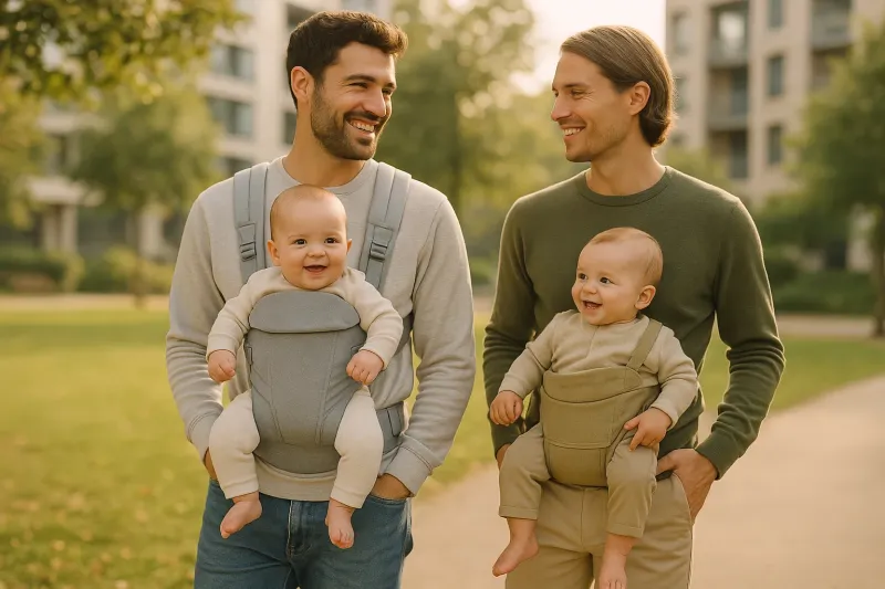 Porte-bébés et écharpes de portage – Confort, liberté et proximité avec Love Radius et Wildride